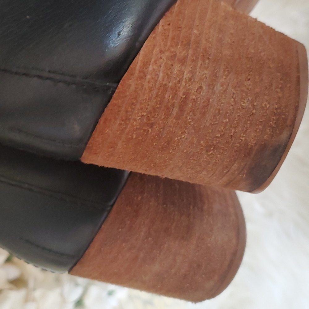 Madewell Brenner black leather ankle bootie size 8 - Picture 7 of 16